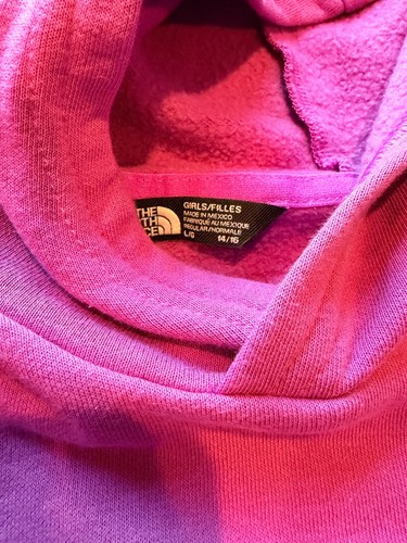 Sudadera con capucha púrpura grande 14-16 para niña The North Face - Imagen 3 de 3