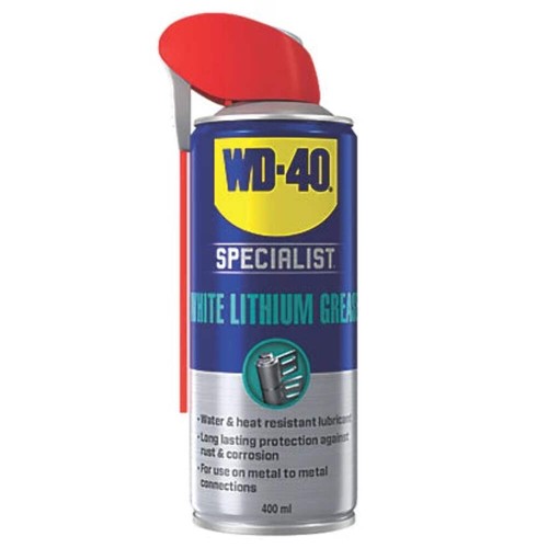 WD-40 White Lithium Grease 400ml (46103)