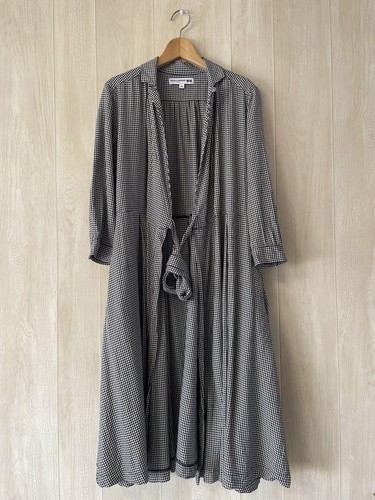 Robe à vendu carreaux rayonne Uniqlo Ines S printemps été décontractée collab occasion