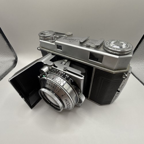 Vintage Kodak Retina IIa 35mm Film Camera 50mm Lens f:2 Tested