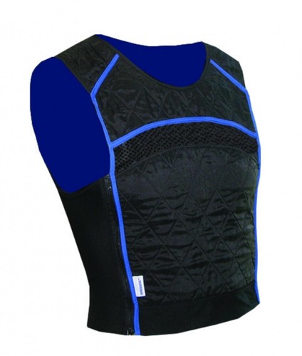 HyperKewl Evaporative Cooling Tank Black/Blue - 第 1/3 張圖片