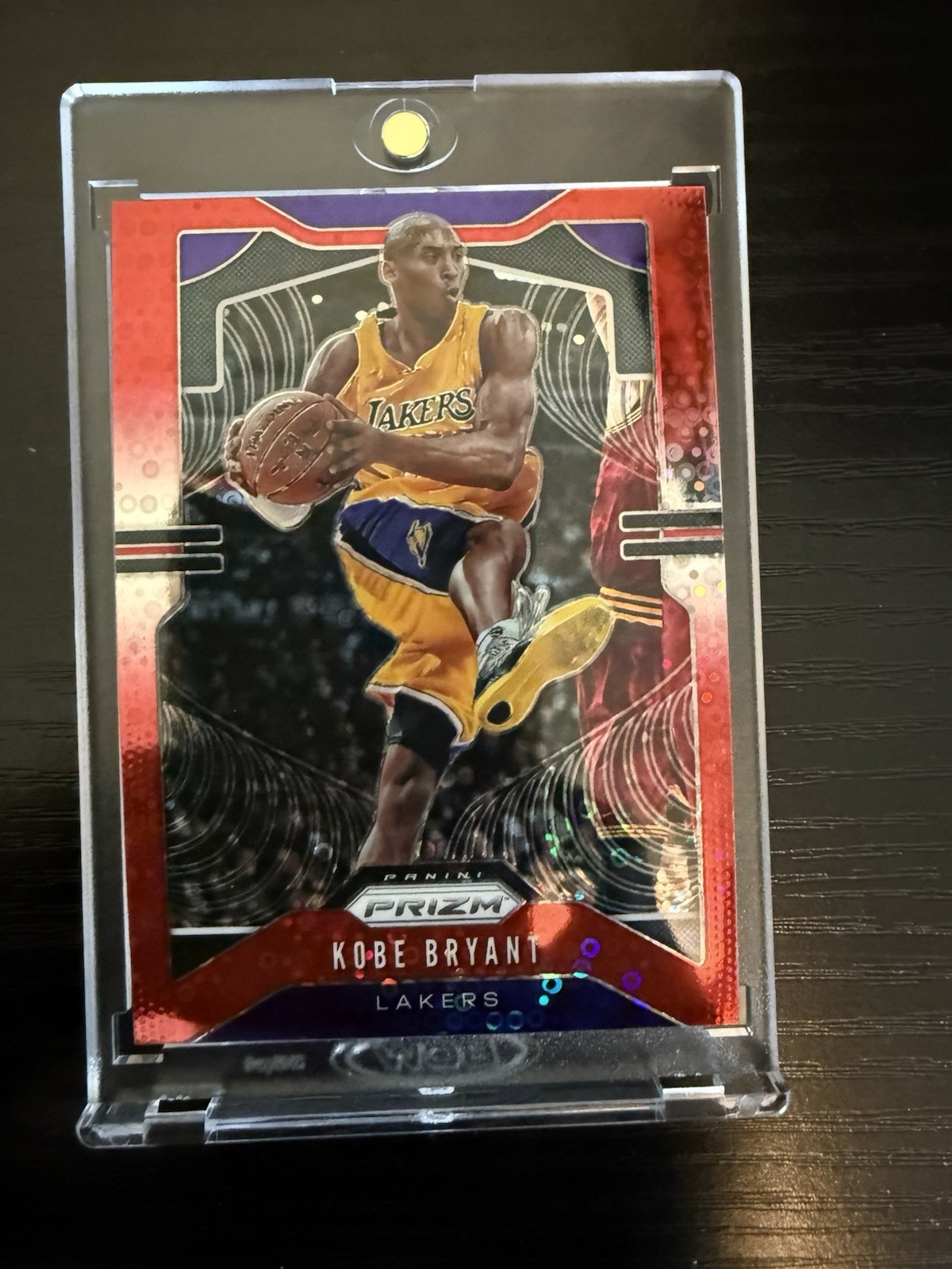 2019-20 Panini Prizm Kobe Bryant 3/125 Fast Break Red