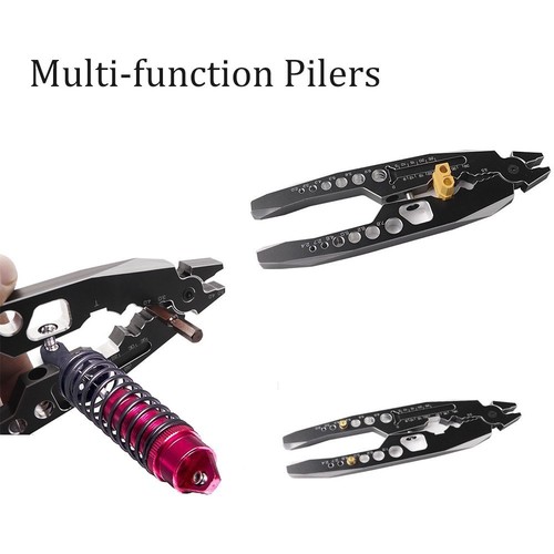 RC Metal Clamp Shock Absorber Pliers Ball Head Clip Multitools for Traxxas HSP C - Picture 6 of 7