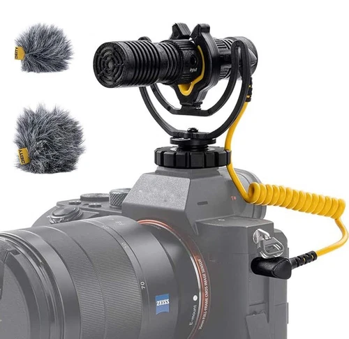 Deity V-Mic D4 Duo Microphone Portable Interview Mic for Smartphones Camera DSLR