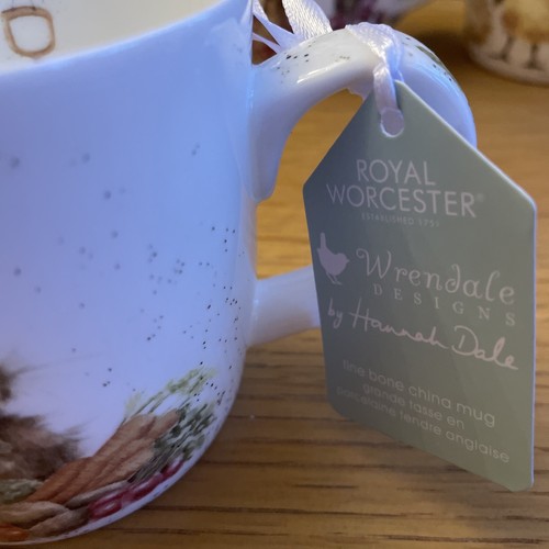 BNWT Royal Worcester Wrendale Designs ‘Grow Your Own’ Rabbit Mug By Hannah Dale - Picture 8 of 8