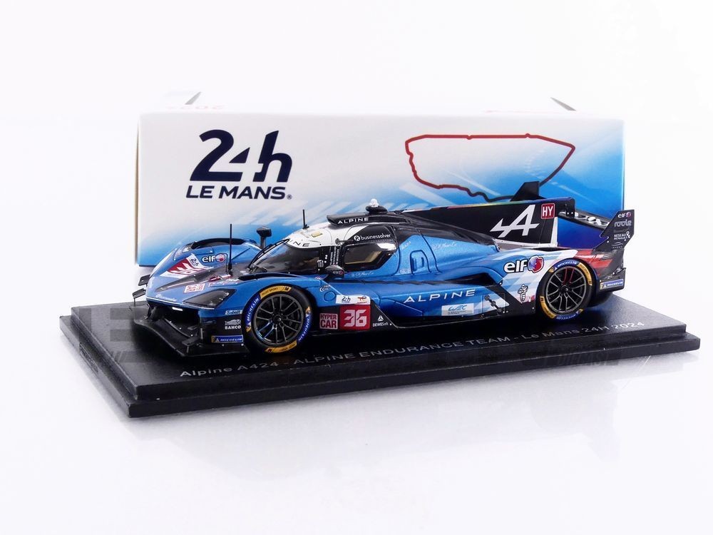 Spark スパーク アルピーヌ A424 ルマン 24H 2024 SPARK 1/43 - ALPINE A424 - 24H LE MANS 2024 S9123 | eBay