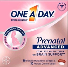 One A Day Womens Prenatal Advanced Complete Multivitamin with Brain Support* ...