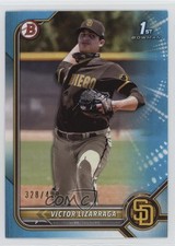 2022 Bowman Prospects Sky Blue Border 328/499 Victor Lizarraga #BP-127 0n64