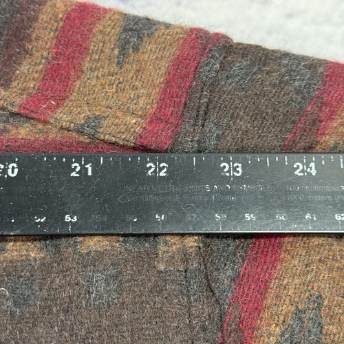 Vintage Tower Records Men's L Aztec Overshirt Jacket Wool Blend Rare Chore - Picture 6 of 15