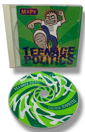 MXPX "Teenage Politics" CD, 1995 Tooth & Nail Records Rare HTF Complete