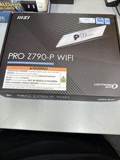 MSI PRO Z790-P WIFI LGA 1700 Intel Z790 SATA 6Gb/s DDR5 ATX Motherboard