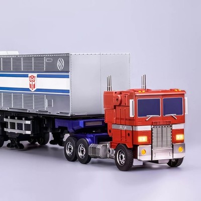 Transformers Optimus Prime w/ Auto-Converting Trailer with Roller Collector s Ed