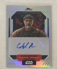 2023 Topps Finest Star Wars Autograph Chad Parker as Padu Cherd #FA-CP auto