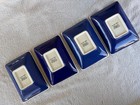 ROYAL FLUSH Clay Art 4 piece Dip Bowl set Clay Art 7x5 New Open Box — photo 2