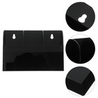  3 stücke 3 grids wand hängen box acryl wand montiert aufbewahrungsbox telefon