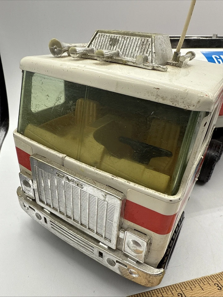 Nylint Tanker Transport Steel Truck No. 990 GM Goodwrench Motor Oil - Image 3 of 4