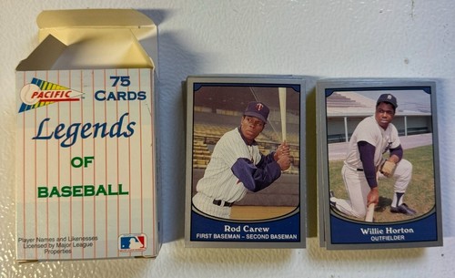 1992 Pacific Legends Of Baseball 75 Card Set - Picture 2 of 2