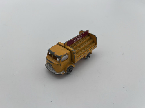 Matchbox Lesney #37 Coca Cola Harrier Bantam 2 Ton Open Base Made In England - Picture 1 of 5
