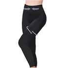 Women Full Length Seam Free Slimming Shaping Control Legging Black S-3XL