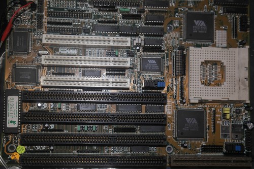Carte mère SOCKET 3 AT PCI ISA VLB Vesa Local Bus IDE FDD 256k Jetway J-437 - Photo 12/15