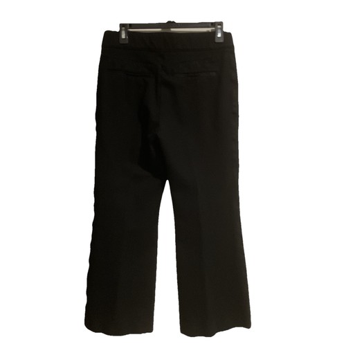 Spanx Women's Hi-Rise Flare Cropped Pants size L Black - Picture 2 of 9