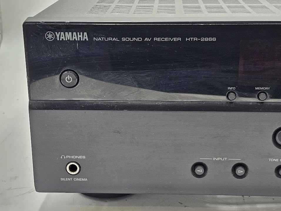 Yamaha HTR-2866 AV Receiver - Für Teile, Kosmetische Abnutzung - Bild 4 von 4