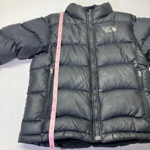 Mountain Hardwear Puffer Jacket Down Filled Winter Coat Black Youth S - Picture 8 of 14