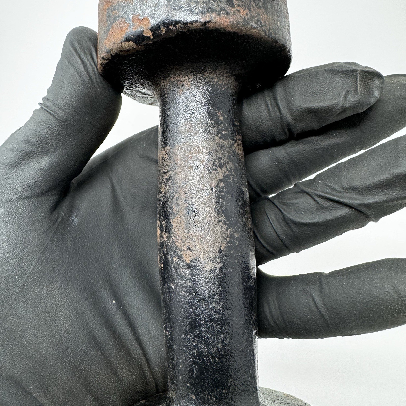 Vintage York 3 Lb Pound Dumbbell Weight Cast Iron SINGLE ONLY