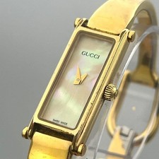 Gucci 1500L Women’s Watch Gold Shell Dial Quartz Works