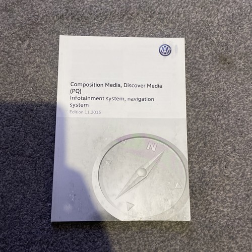 VW PASSAT CC 2012-2016 OWNERS MANUAL HANDBOOK WALLET BOOK PACK +SAT NAV - Picture 4 of 5