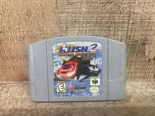 Rush 2 Extreme Racing USA Nintendo 64 N64 nur Cartridge getestet & funktionsfähig