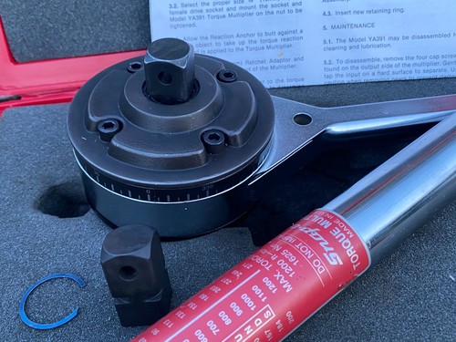 Snap-on YA391 torque multiplier 1/2" to 3/4" - Excellent Condition - Picture 3 of 12