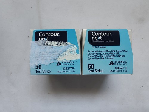 (EXP. FEBRUARY 2025)🏵️(100ct) Contour Next | Glucose Test Strips | Sealed  - Bild 2 von 3