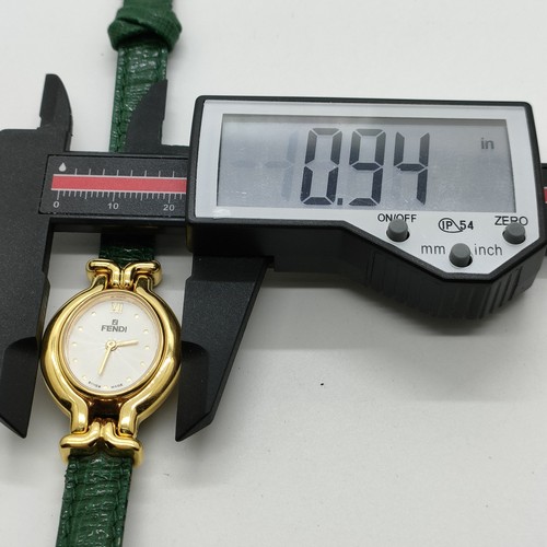 Fendi Watch 640L 24mm Women's Whites X Greens 4734799 - Picture 8 of 11