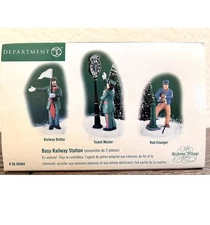 Department 56 Dickens' Village Accessory "Busy Railway Station"  56.58464  2001