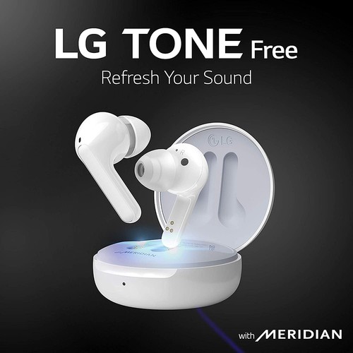 Écouteurs Bluetooth LG TONE Free HBS-FN6 True Wireless ; Blanc - Boîte ouverte - Photo 11 sur 12