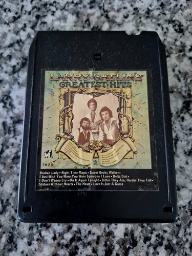 Larry Gatlin’s Greatest Hits 8 Track Tape MGT7628 1978 Vintage Untested - 第 1/4 張圖片