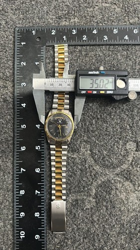 Rare Sicura dial repaint Full Lever Automatic 17 Jewels Watch For Mens swiss - Picture 9 of 9