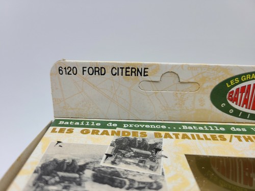 Solido Famous Battles 6120 Ford Cisterna colección de autos diecast militar Francia - Imagen 3 de 5