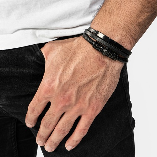 SERASAR, Herren Lederarmband "Shine", Perfektes Geschenk für den Ehemann - Bild 4 von 24