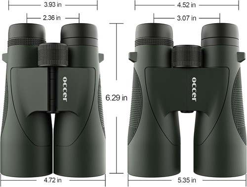 High Clarity 12x50 Binoculars with 50mm Objective Lens for Outdoor Adventures - Picture 10 of 10
