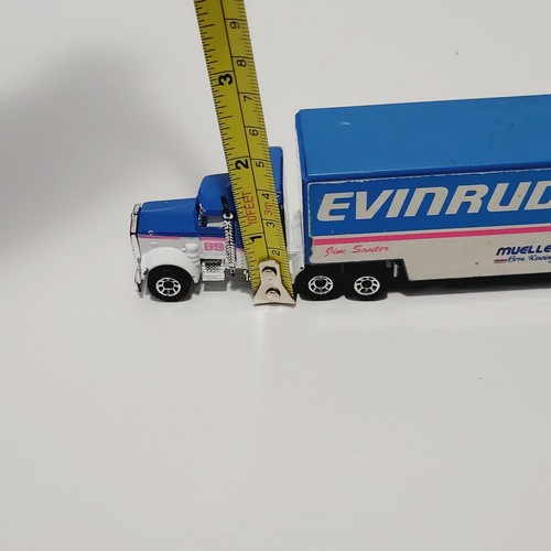 Matchbox Long Haul Articulated Trailer Truck Evinrude Convoy Kenworth Cab 1985 - Picture 8 of 14