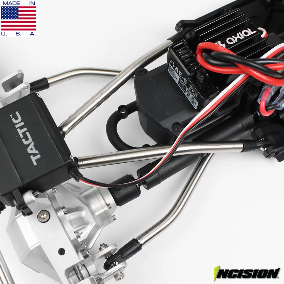 Incision IRC00040 Steel 10pc Link Kit 1/4" Stainless Steel for Axial Wraith - Image 4 of 4