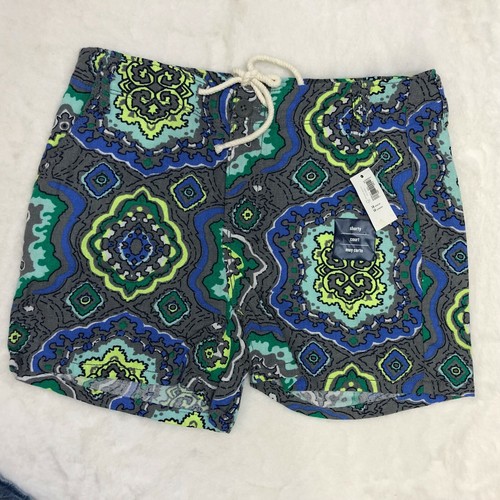 Old Navy Shorts Distressed Jeans Denim Geometric Linen Girls 14 Lot of 2 - Picture 4 of 11