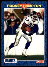 1991 Score Young Superstars Rodney Hampton New York Giants #39