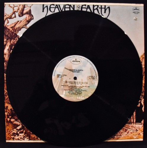 HEAVEN & EARTH-Fantasy-Near Mint Funk Soul Rock Album-MERCURY #SRM1-3763 - Picture 2 of 3