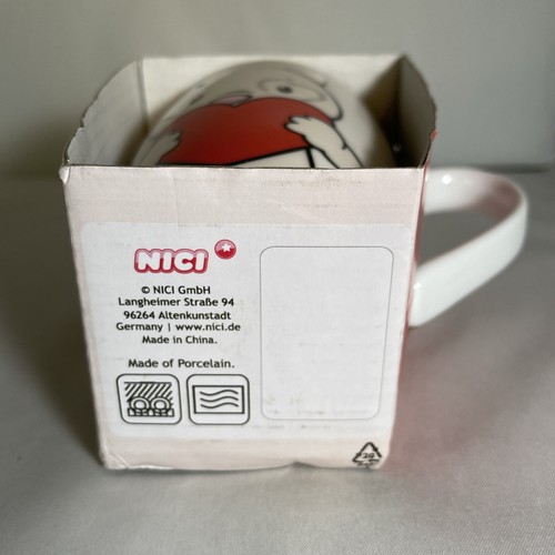 NICI GmbH Germany Celebrate Love Kitten Mug Cup New In Box - Picture 8 of 12