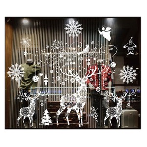 image is loading xmas wall sticker christmas decorations for home christmas - Christmas Window Stickers image is loading xmas wall sticker christmas decorations for home christmas - Christmas Window Stickers