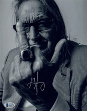 George Jung Signed 8x10 Photo Autograph Drug Smuggler Pablo Escobar Beckett COA George Jung Signed 8x10 Photo Autograph Drug Smuggler Pablo Escobar Beckett COA