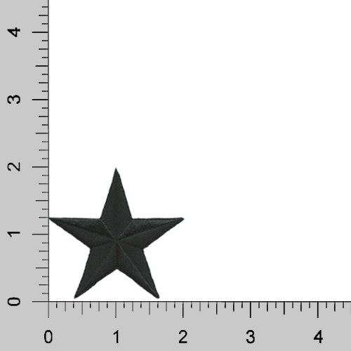 "Aplique de parche de hierro bordado en estrella Star Parches (paquete de 5)" - Imagen 7 de 10